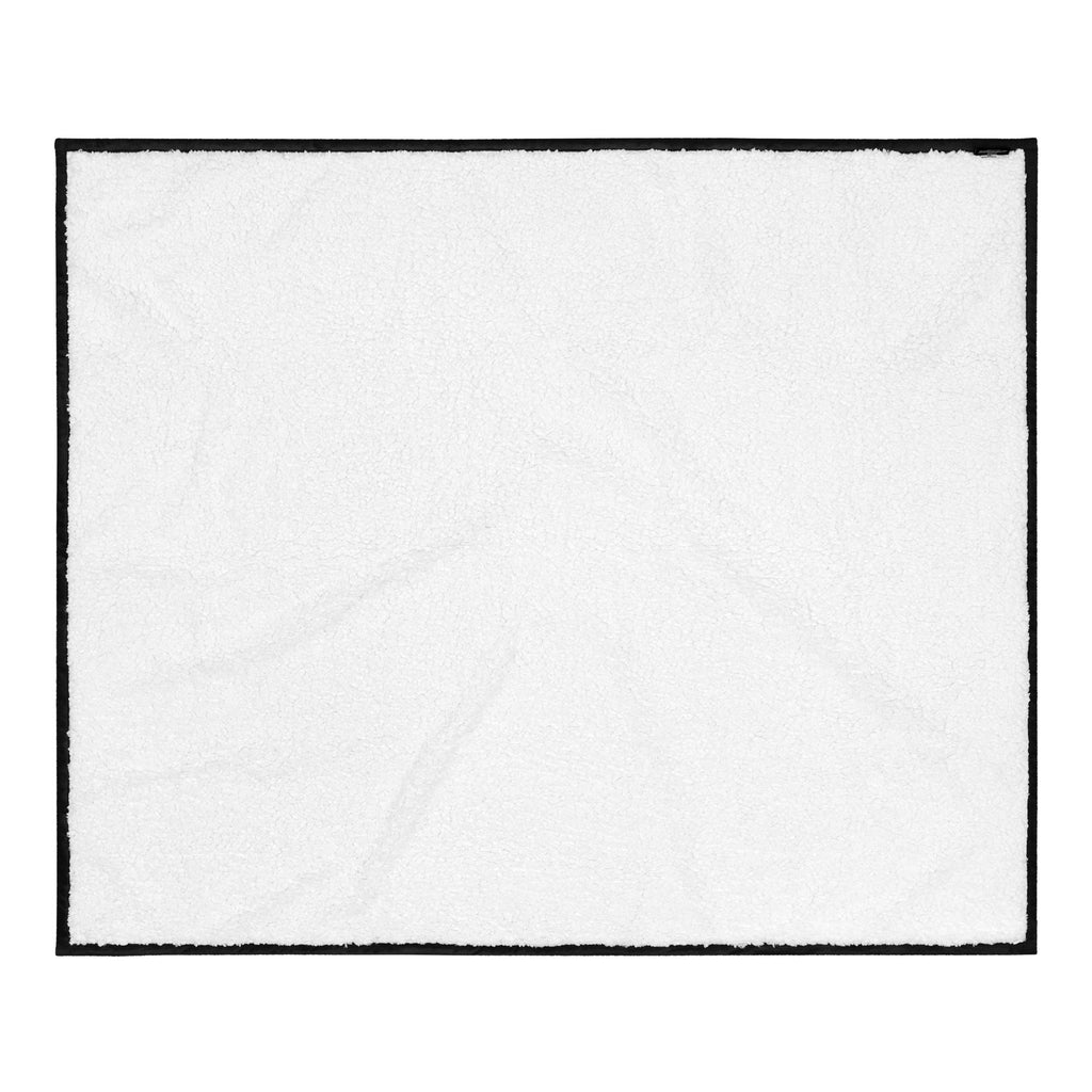 Stay warm with our Sherpa Blanket featuring soft fleece 