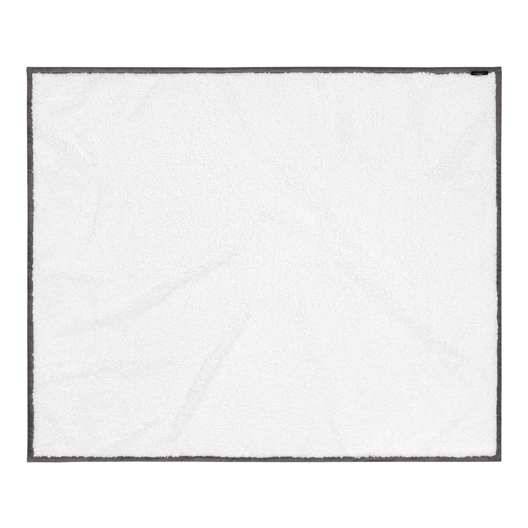 Stay warm with our Sherpa Blanket featuring soft fleece 