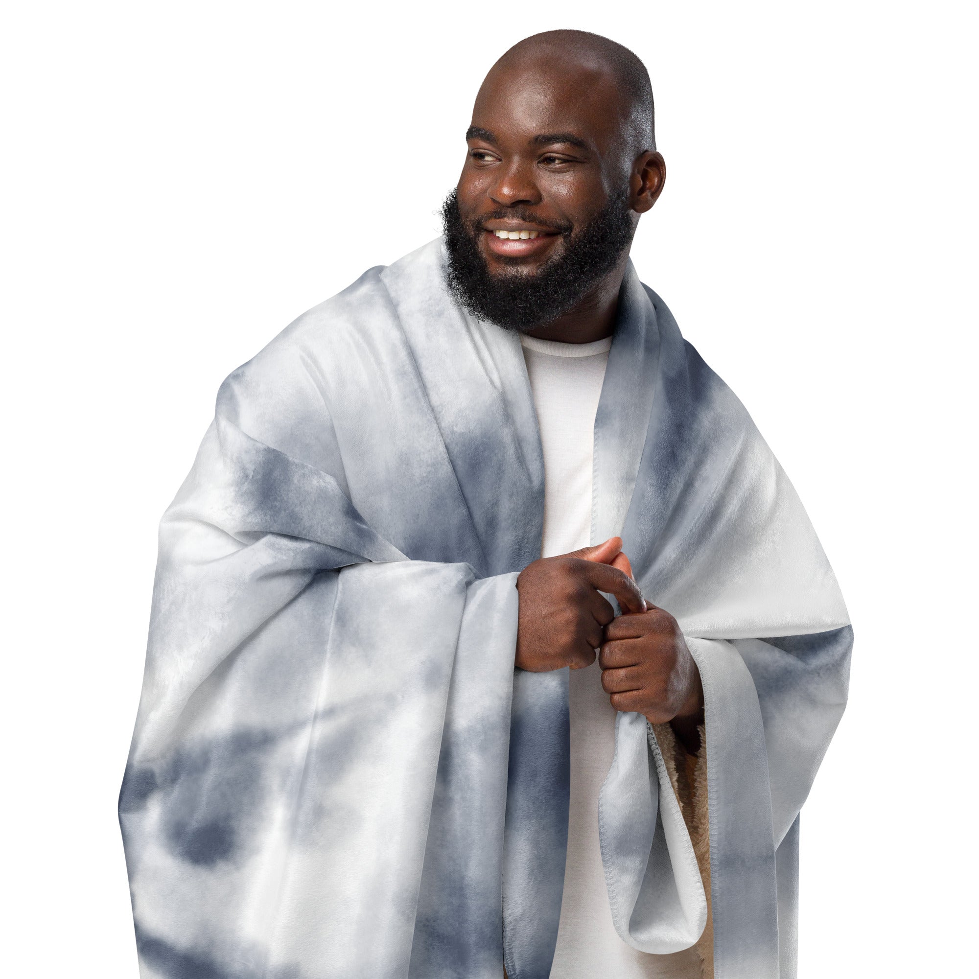 Wrap up in our Sherpa Blanket with ultra-soft 