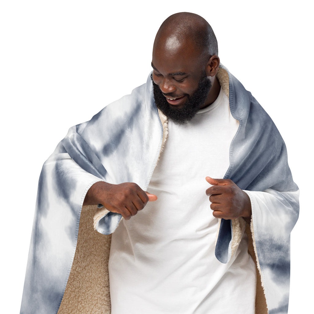 Wrap up in our Sherpa Blanket with ultra-soft 