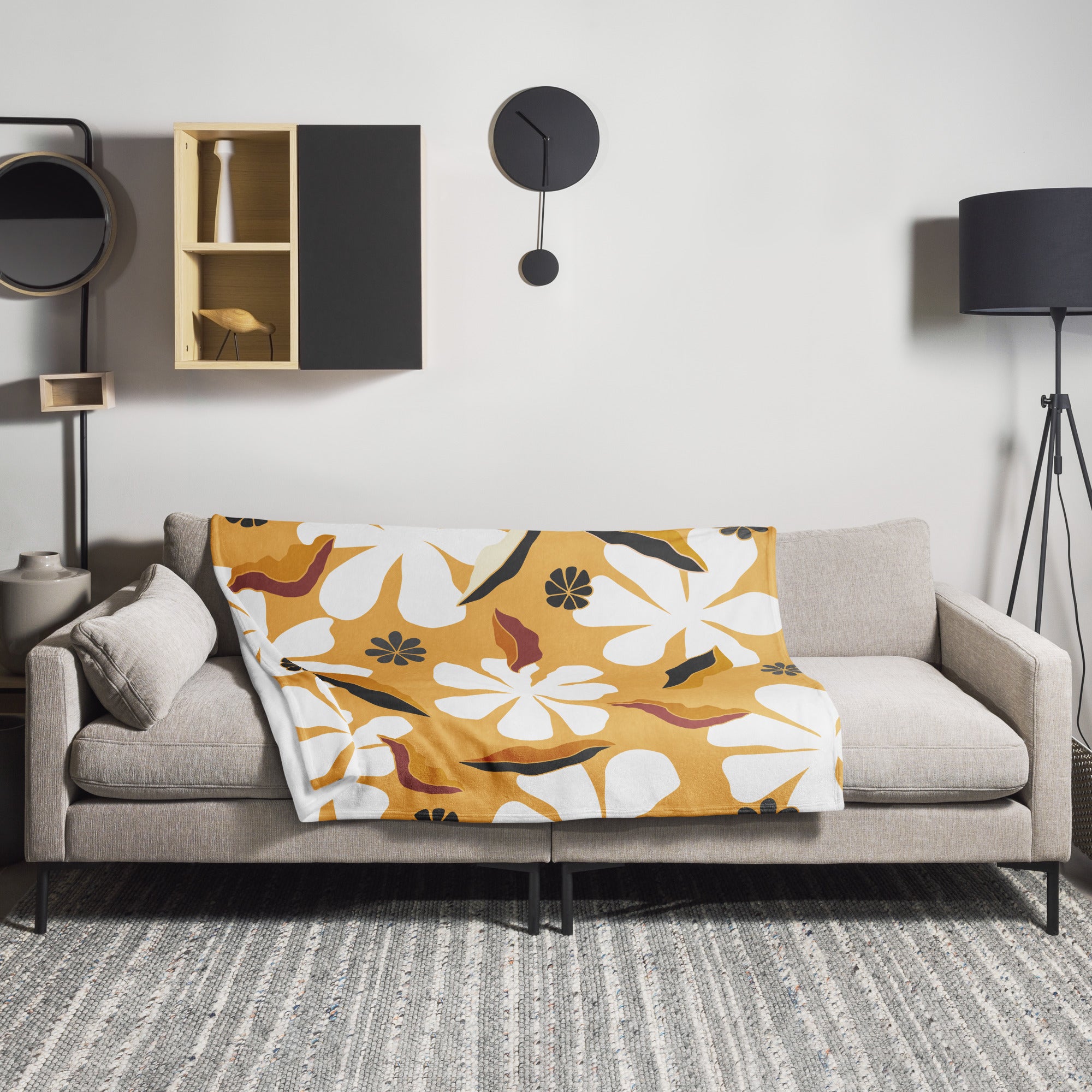Wrap up with our Throw Blanket made from